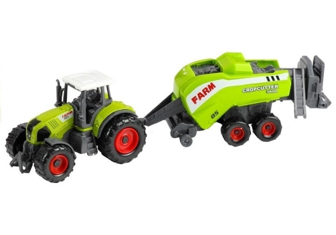 Set of Tractors with Trailers