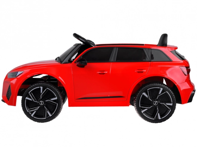 Elektrické auto pre deti Audi RS 6 – Červená