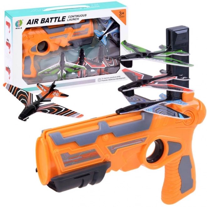 Airplane Launcher Gun for Kids – orange