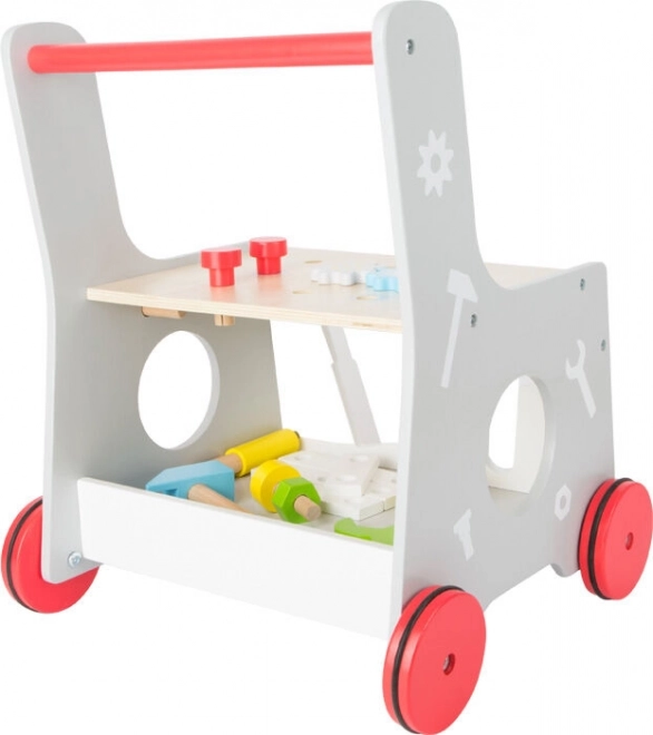 Small Foot Wooden Baby Walker with Tools