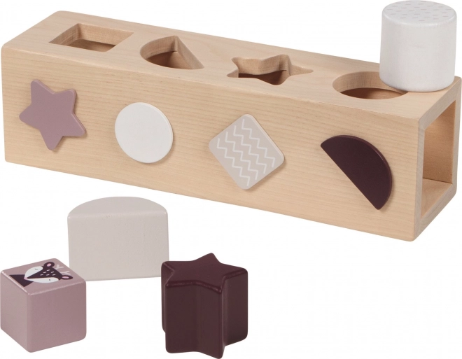 Goki Wooden Shape Sorting Box