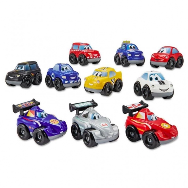 Abrick Set of 10 Toy Cars