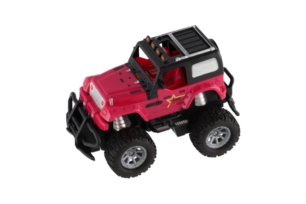 Remote Control Off-Road Car with Light - Pink