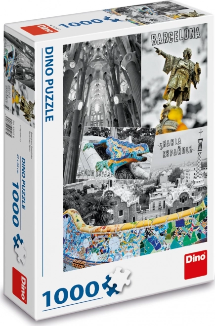 Puzzle Collage Barcellona 1000 pezzi