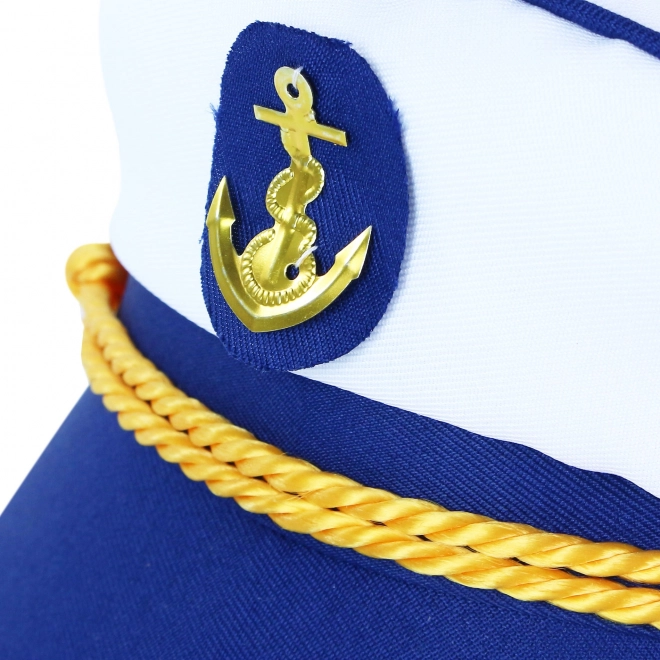 Children's Sailor Captain Hat Blue