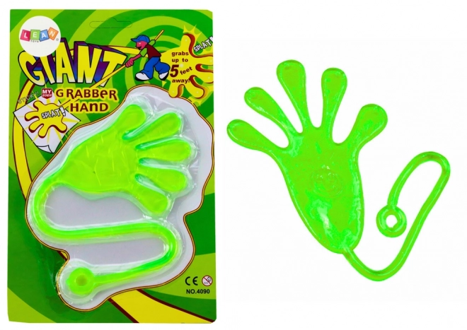 Sticky Green Catch Hand Toy