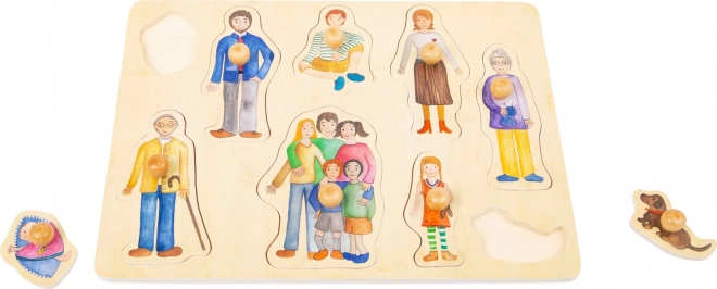 Small Foot Wooden Family Puzzle