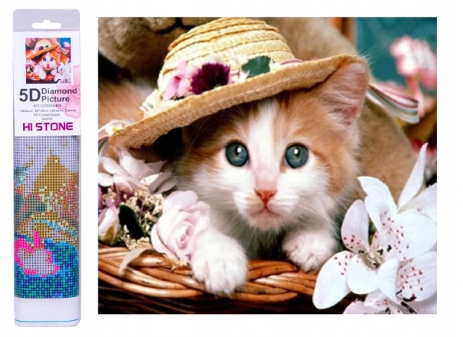 Diamond Mosaic - Cat in a Hat