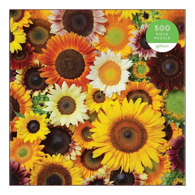 Galison Sunflower Blooms Puzzle 500 Pieces