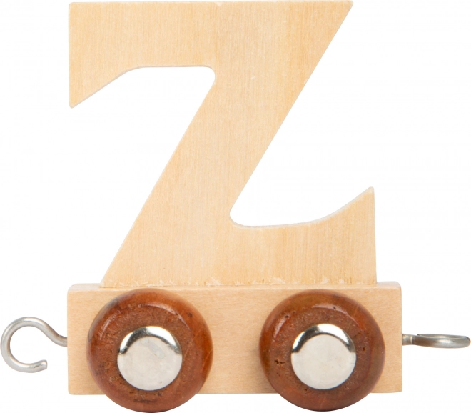 Wooden Alphabet Train Letter Z