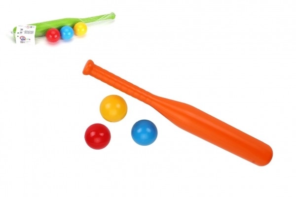 Plastic Baseball Bat with Balls Set