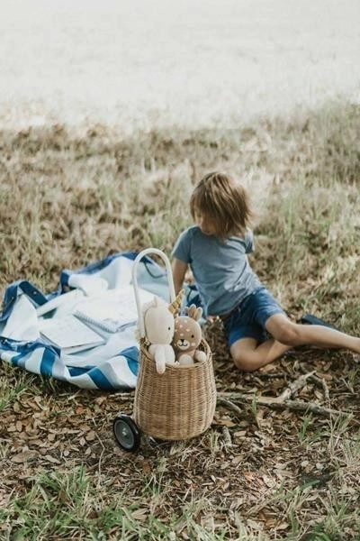 Green Stripe Outdoor Bag