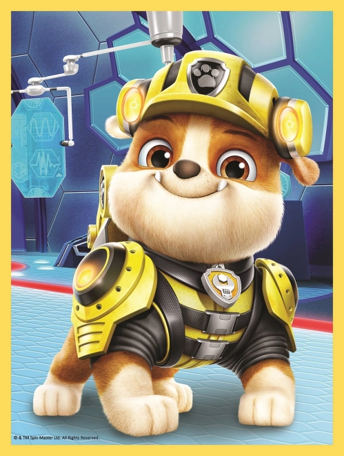 Trefl Paw Patrol Double-Sided Puzzle: Sky and Rubble Baby Maxi