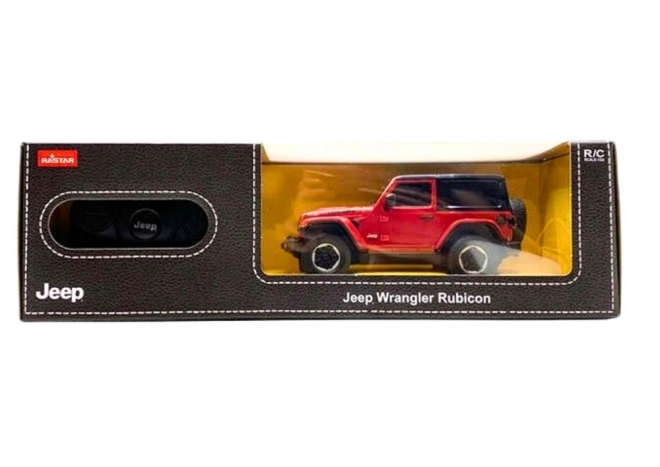 Remote Controlled Jeep Wrangler JL Rubicon Red