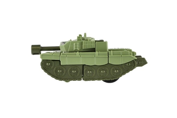 Transformer Robot Tank 14cm Friction Powered Toy