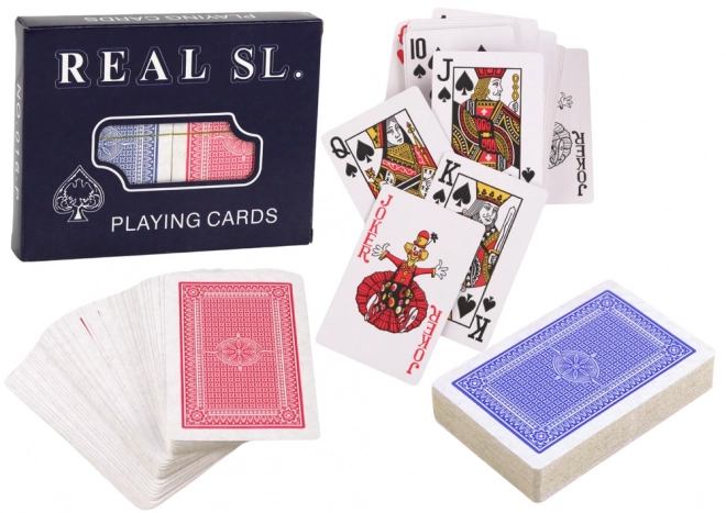 Real SL Classic Playing Cards Two Decks