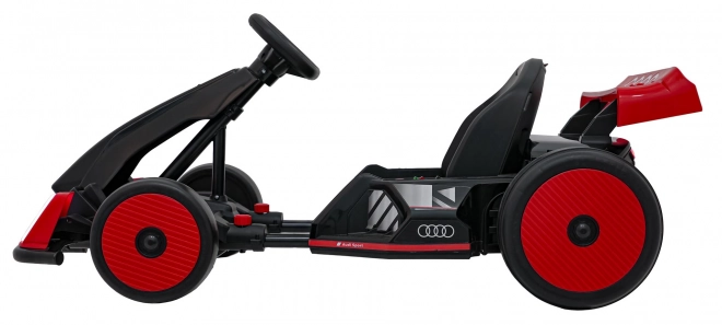 Audi Kart cu funcție Drift Albă – Červená