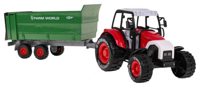 Agricultural Vehicles Set with Tractor and Combine