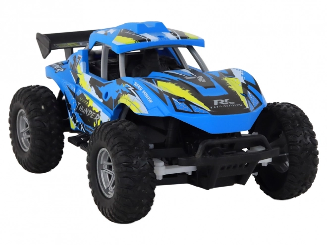 Remote Control Off-Road Adventure Car - Blue