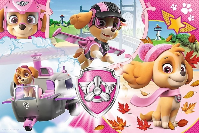 Puzzle 100 Pieces - PAW Patrol Skye in Action