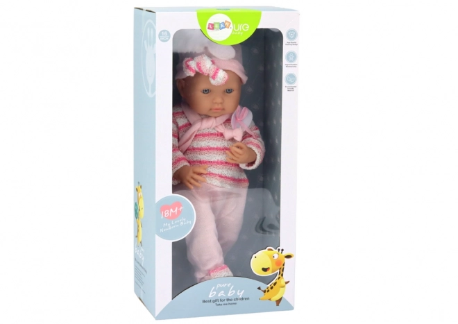 Baby Doll with Pink Outfit and Accessories