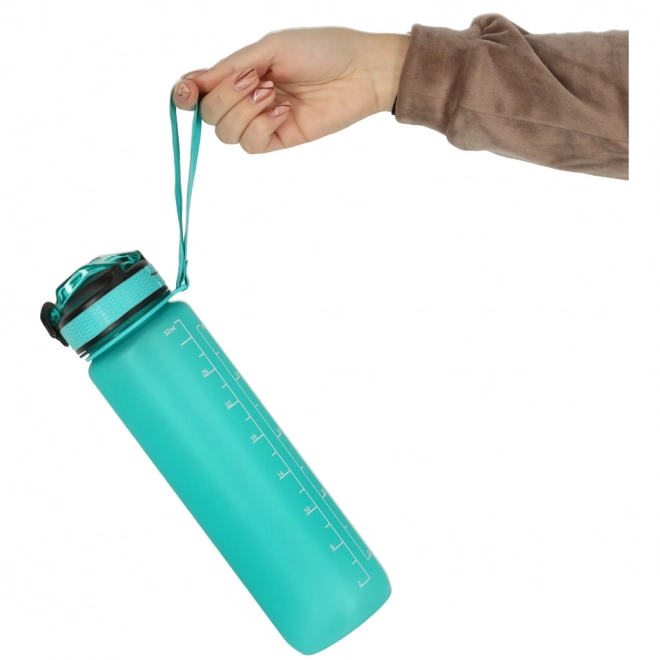 Motivational Water Bottle with Straw and Handle