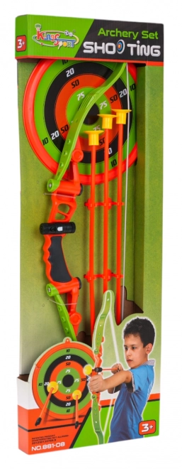 Archery Set with Target and Arrows