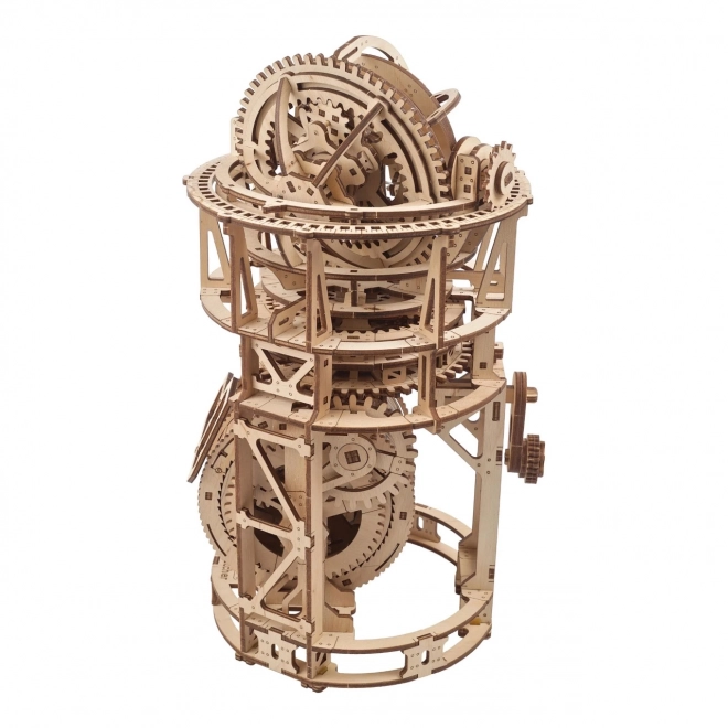 Ugears houten mechanisch model uurwerk met tourbillon