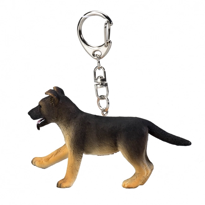 Mojo Keychain German Shepherd Puppy