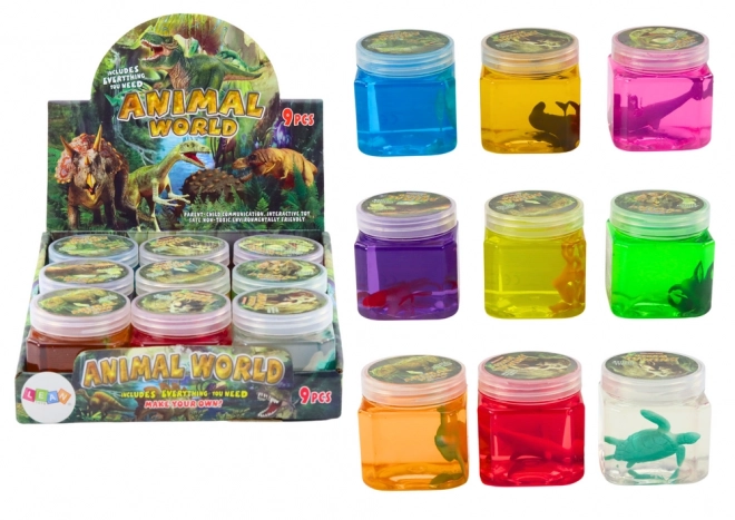 Animal Figure Slime Box