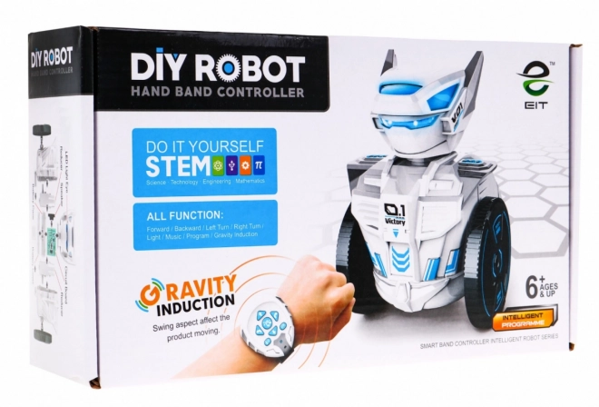 Interactive Wearable Watch-Controlled Robot Kit for Kids