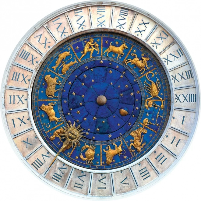 Puzzle rond Around the World Signes 500 pièces