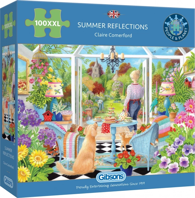 Gibsons Summer Reflection XXL Puzzle 100 Piece