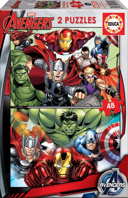 Avengers Assemble Puzzle Set