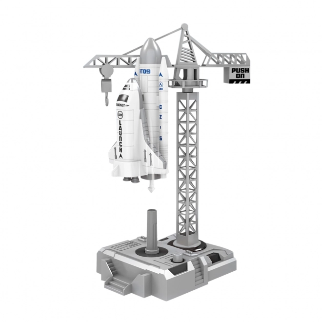 Space Set with Crane and Launch Platform