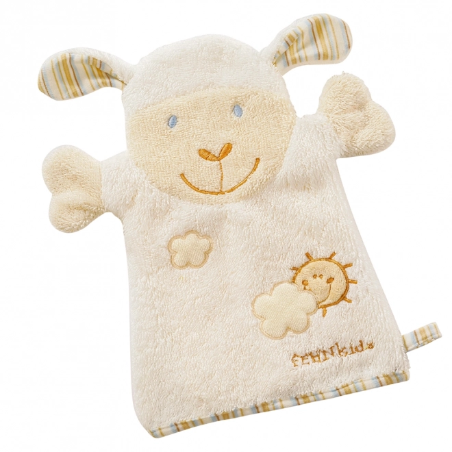 Washcloth Sheep Design, Babylove