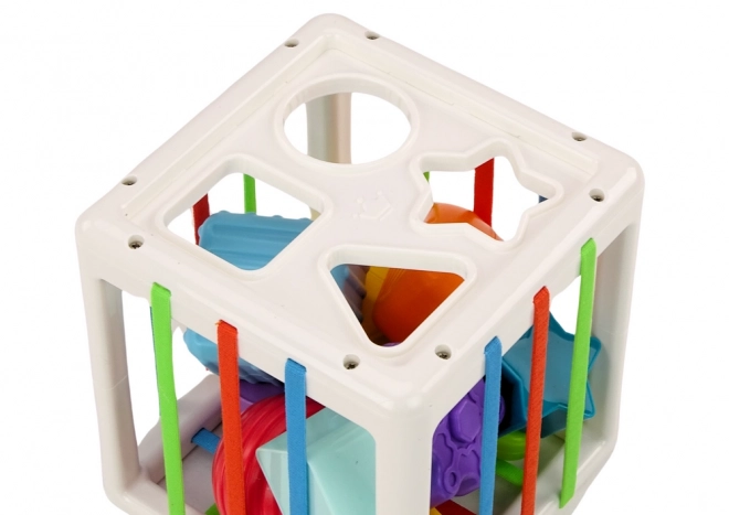 Colorful Educational Cube Sorter for Infants