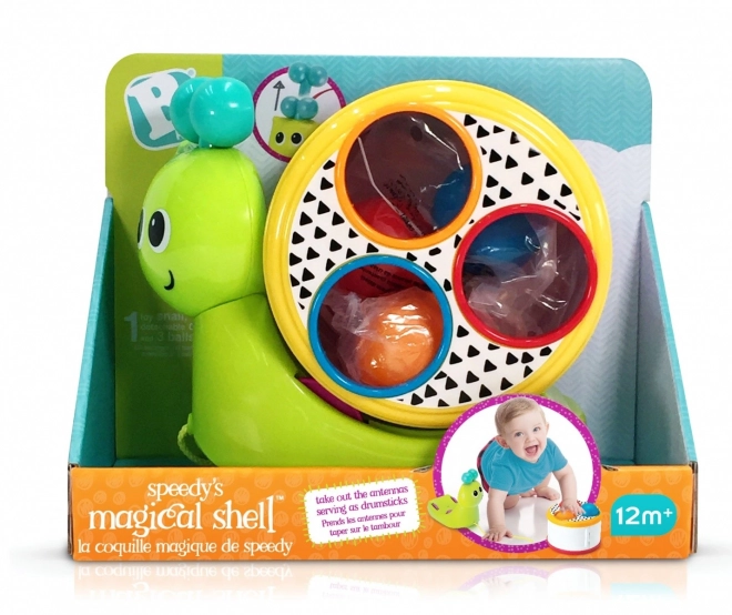 Colorful Shape Sorter Snail