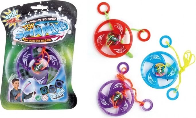 Spinner luminoso elica