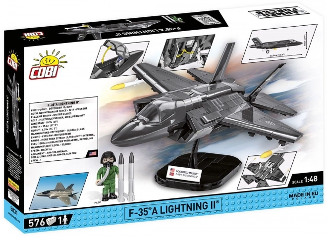 Cobi Armed Forces F-35A Lightning II Norway Model Kit