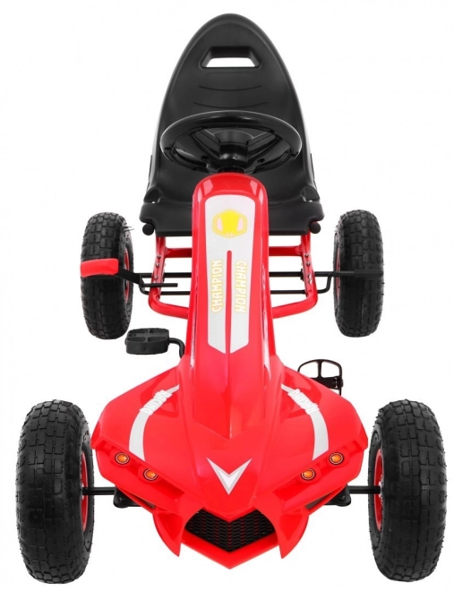 Pedal Go-Kart Champion for Kids 3+ Red