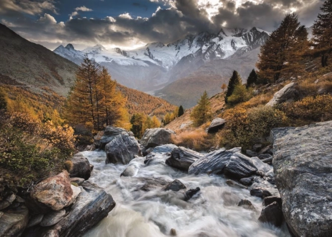 Heye Puzzle Alpine Stream Switzerland