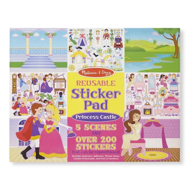 Reusable Princess Palace Stickers