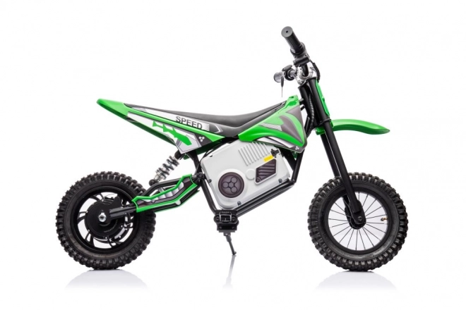 Electric Green Kids Dirt Bike