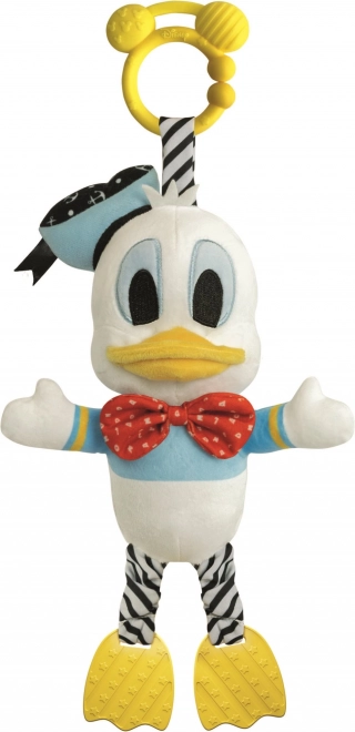 Plush Donald Duck with Clip Toy