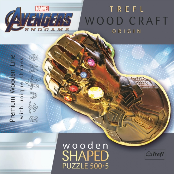 Trefl Wood Craft Origin Puzzle Marvel Infinity Gauntlet