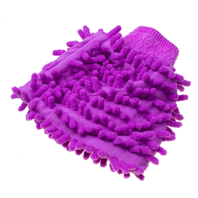 Microfiber Car Washing Glove - Purple