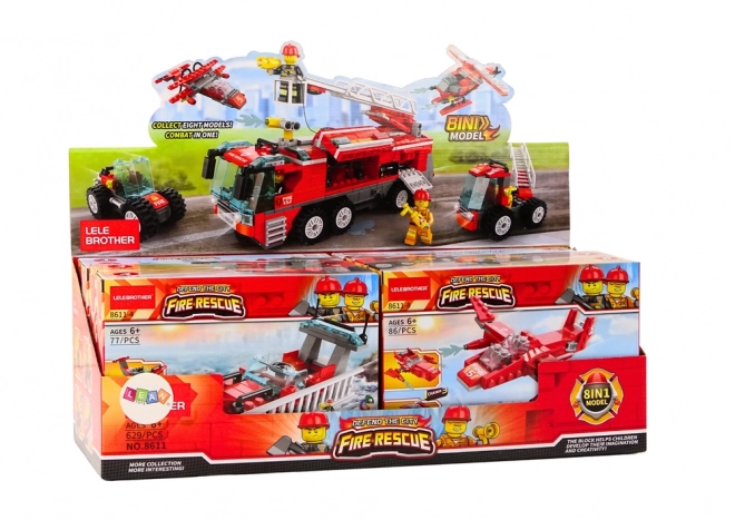 Fire Brigade Construction Block Set