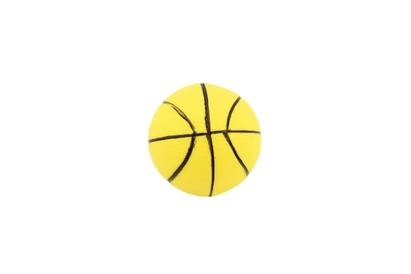 Basketball Rubber Ball 8.5cm Assorted Colors