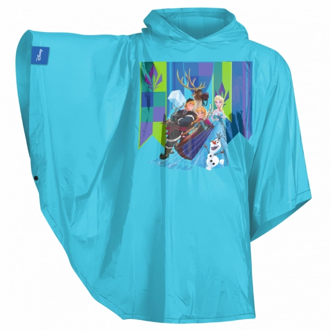 Frozen Stars Rain Poncho